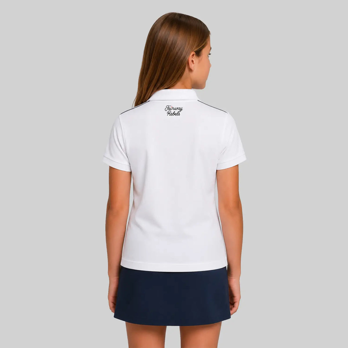 Girls' Technical Golf Polo