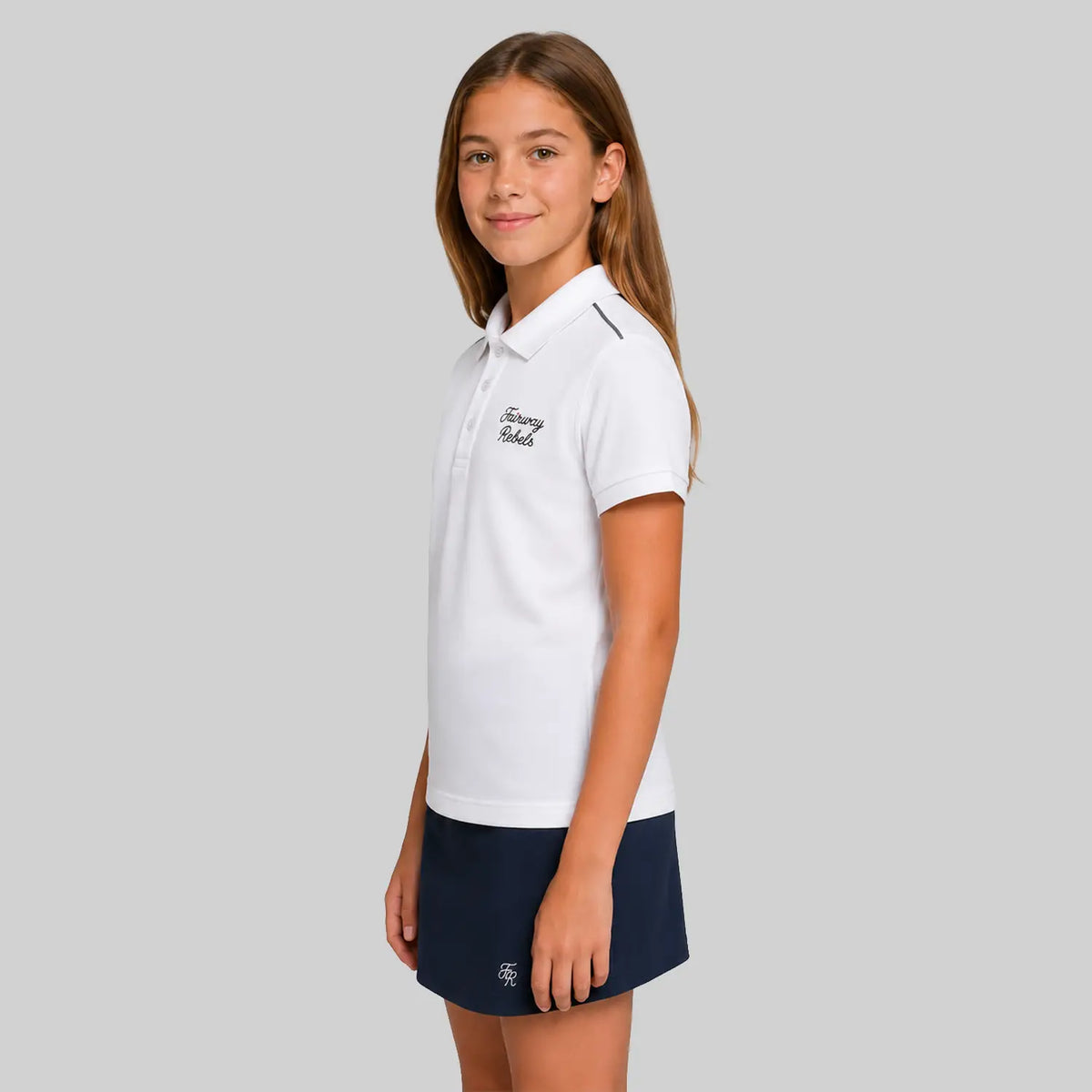 Girls' Technical Golf Polo