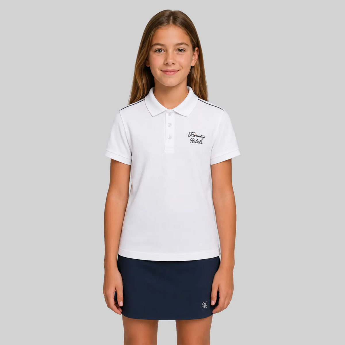 Girls' Technical Golf Polo
