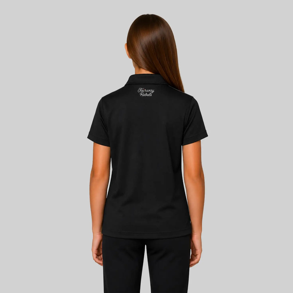 Technisches Golf-Poloshirt für Mädchen