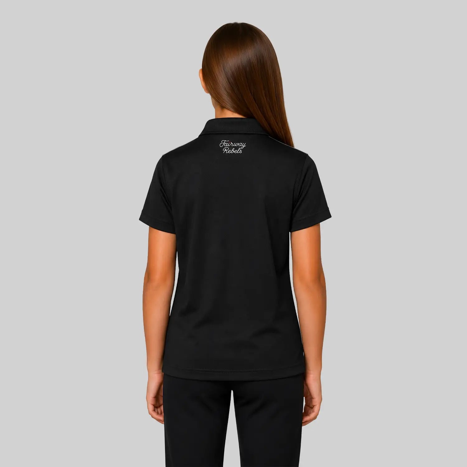 Technisches Golf-Poloshirt für Mädchen