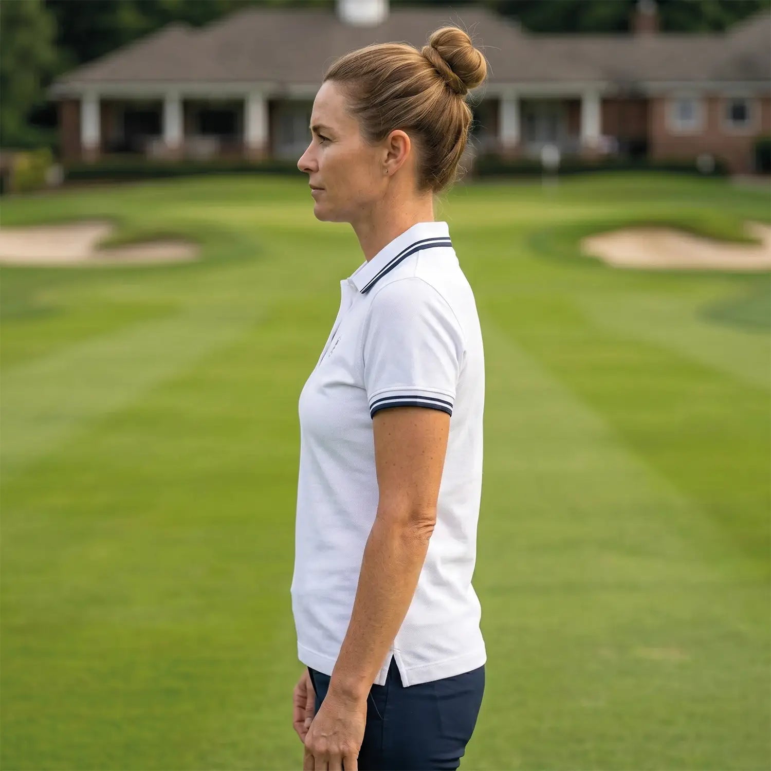 Polo golf Femme Contrasté 100% Coton - Fairway Rebels