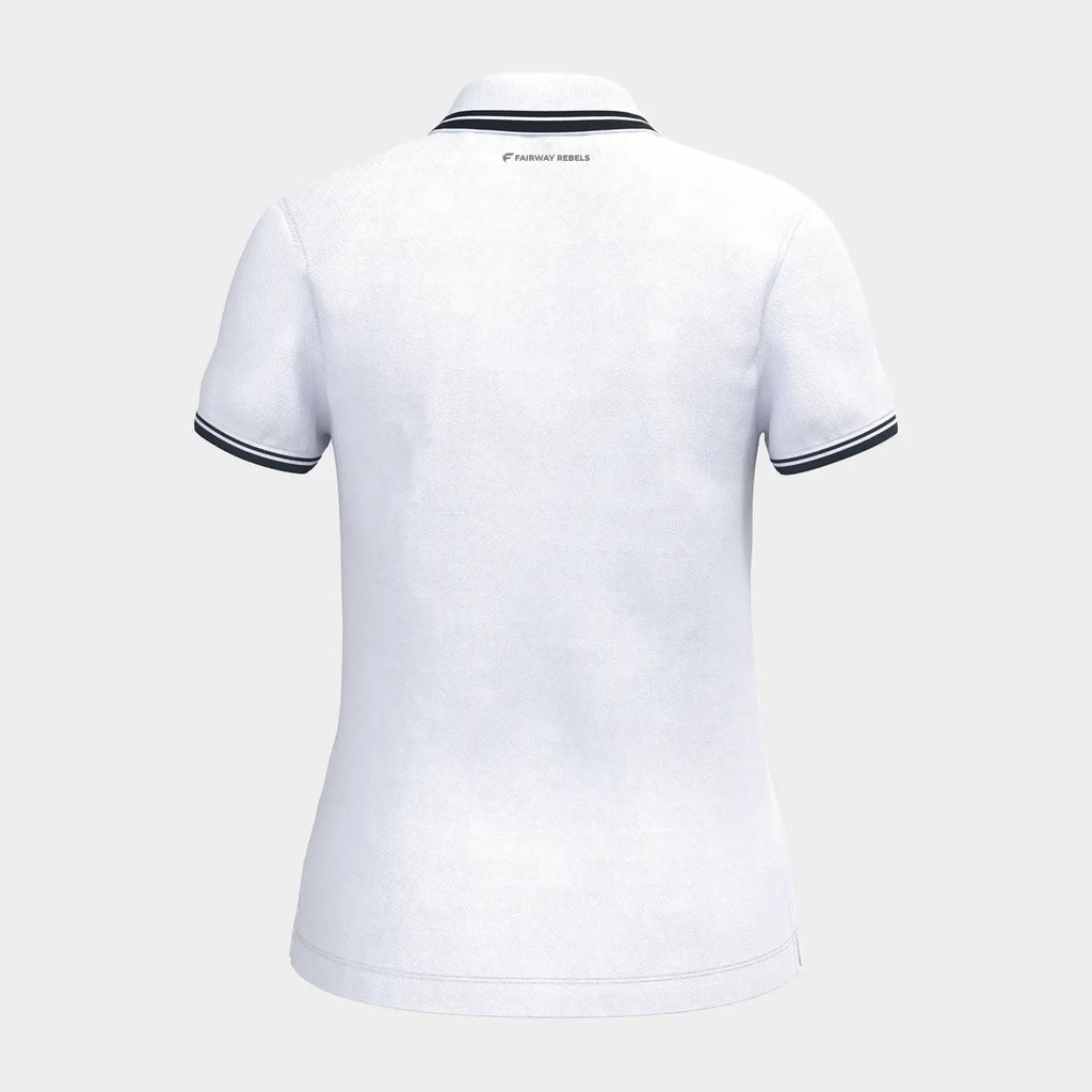 Polo golf Femme Contrasté 100% Coton - Fairway Rebels