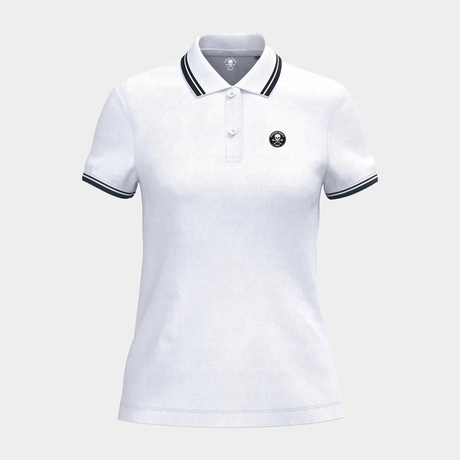 Polo golf Femme Contrasté 100% Coton - Fairway Rebels