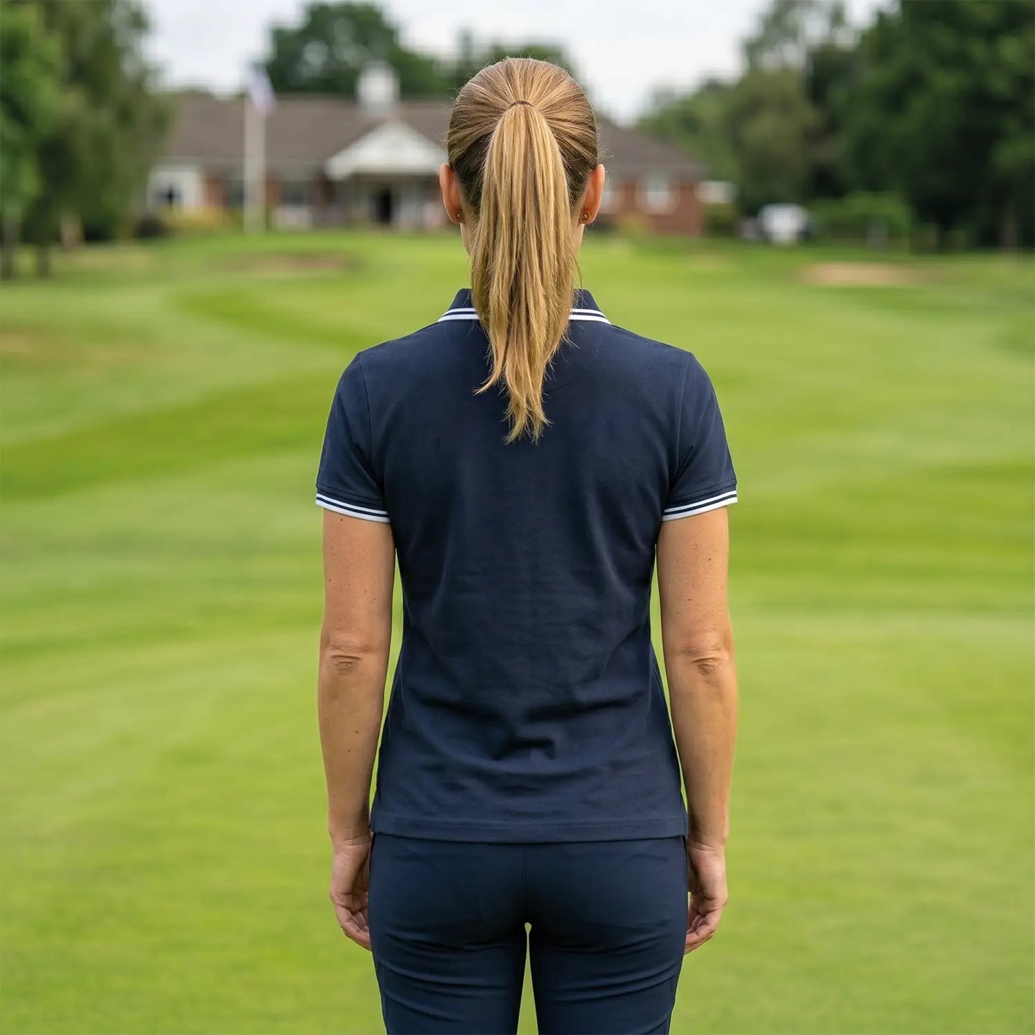 Polo golf Femme Contrasté 100% Coton - Fairway Rebels