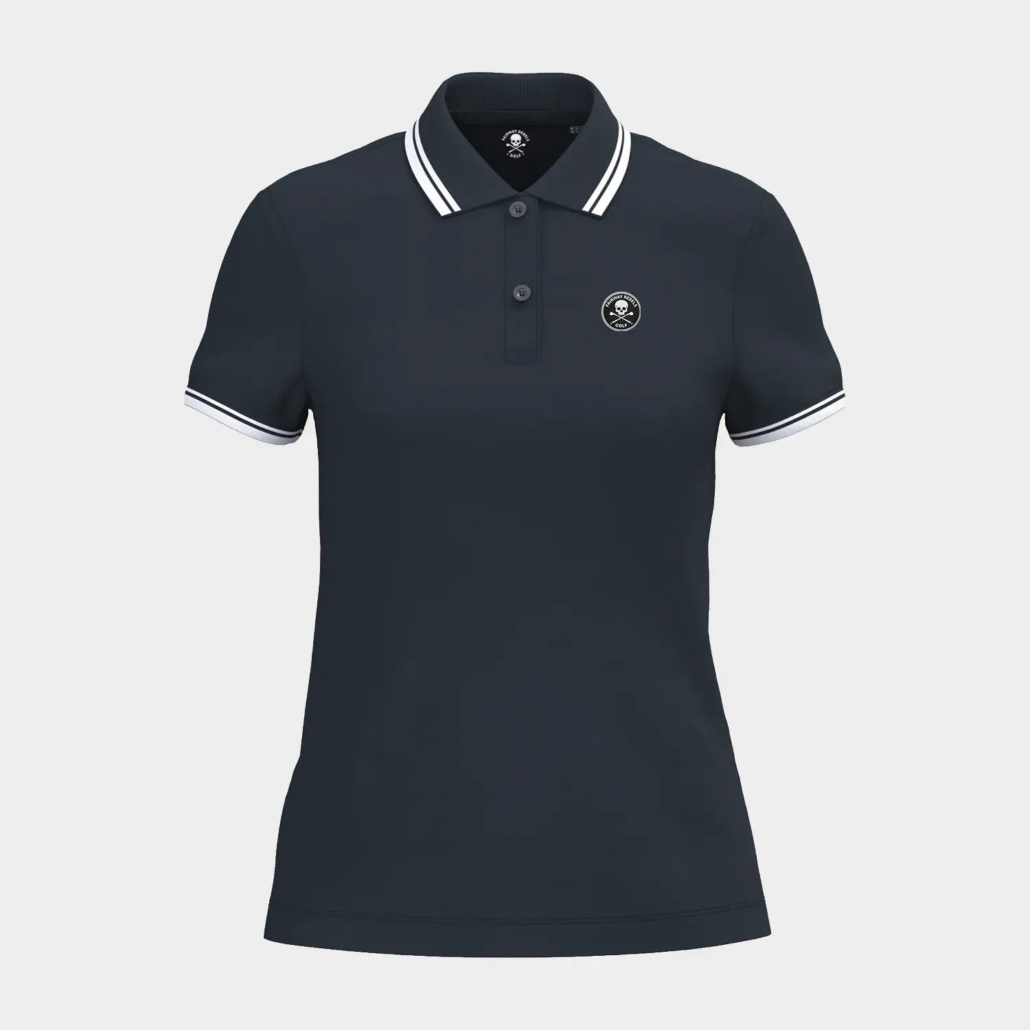 Polo golf Femme Contrasté 100% Coton - Fairway Rebels