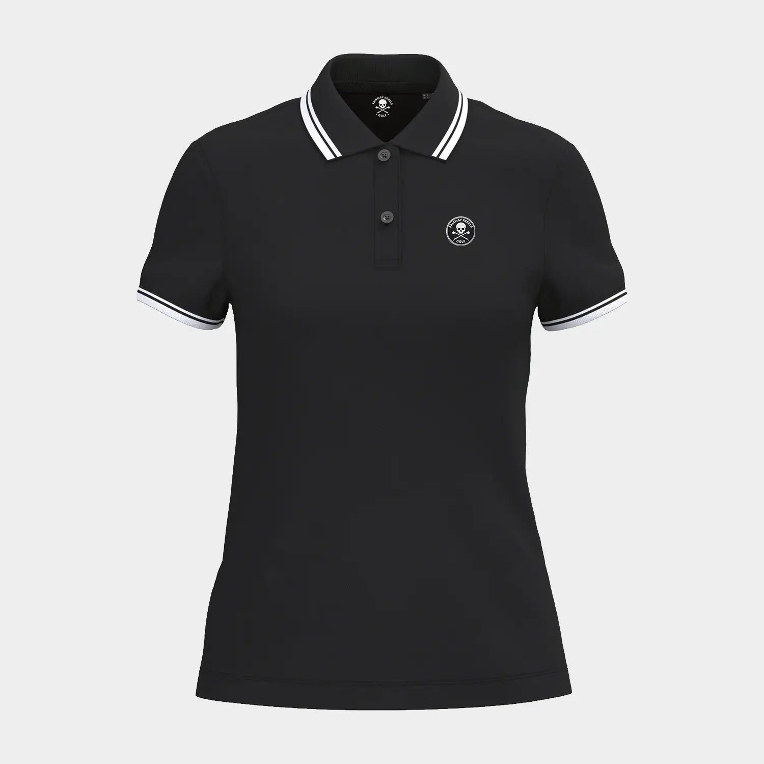 Polo golf Femme Contrasté 100% Coton - Fairway Rebels