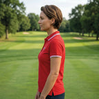 Polo golf Femme Contrasté 100% Coton - Fairway Rebels