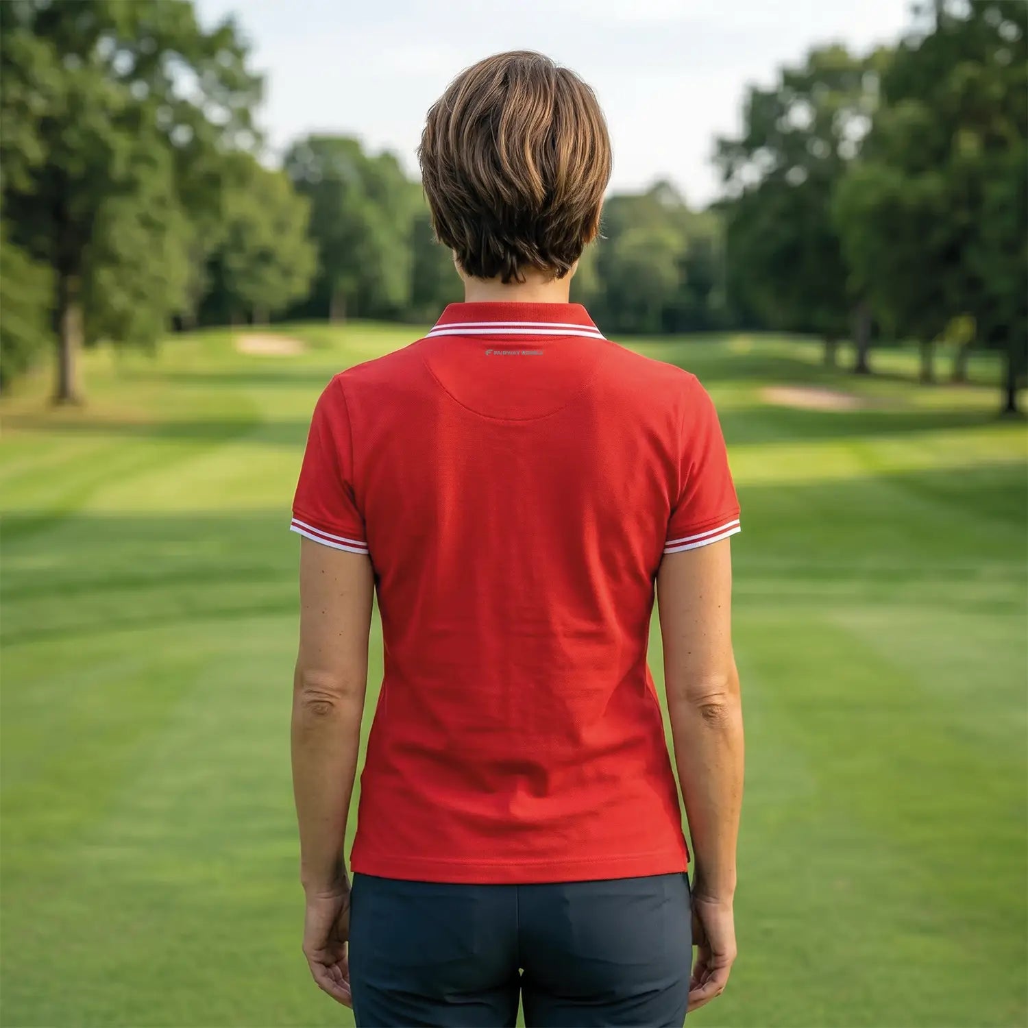 Polo golf Femme Contrasté 100% Coton - Fairway Rebels
