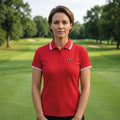 Polo golf Femme Contrasté 100% Coton - Fairway Rebels