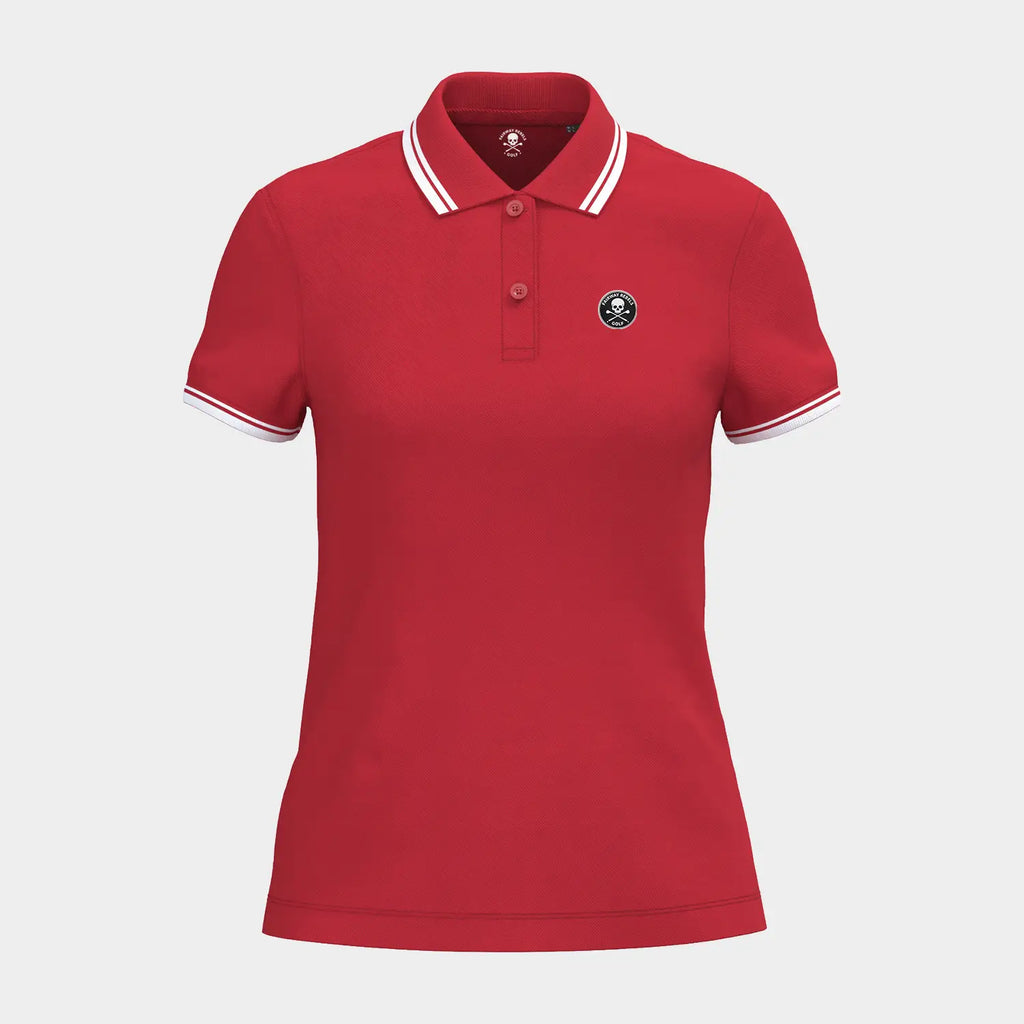 Polo golf Femme Contrasté 100% Coton - Fairway Rebels