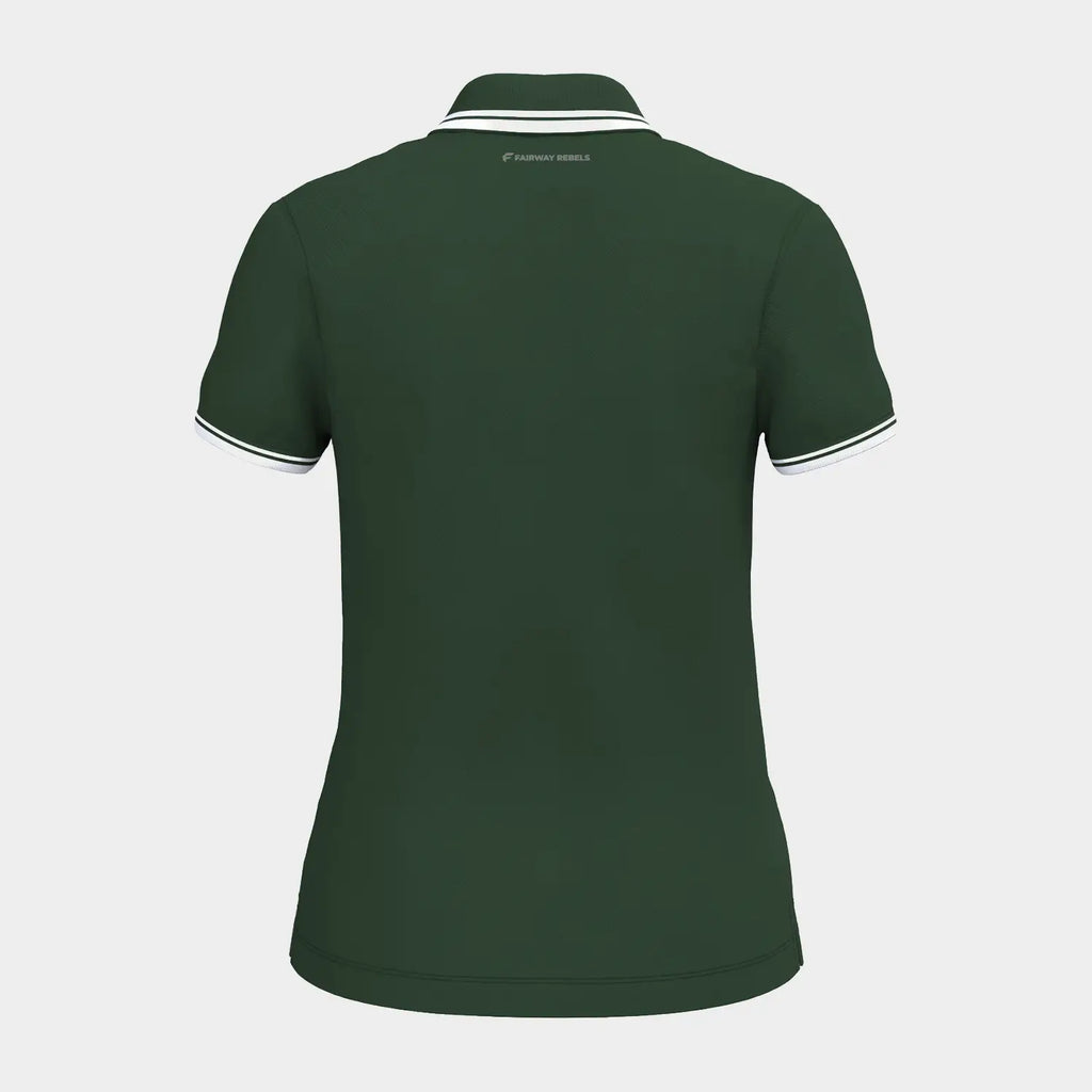 Polo golf Femme Contrasté 100% Coton - Fairway Rebels
