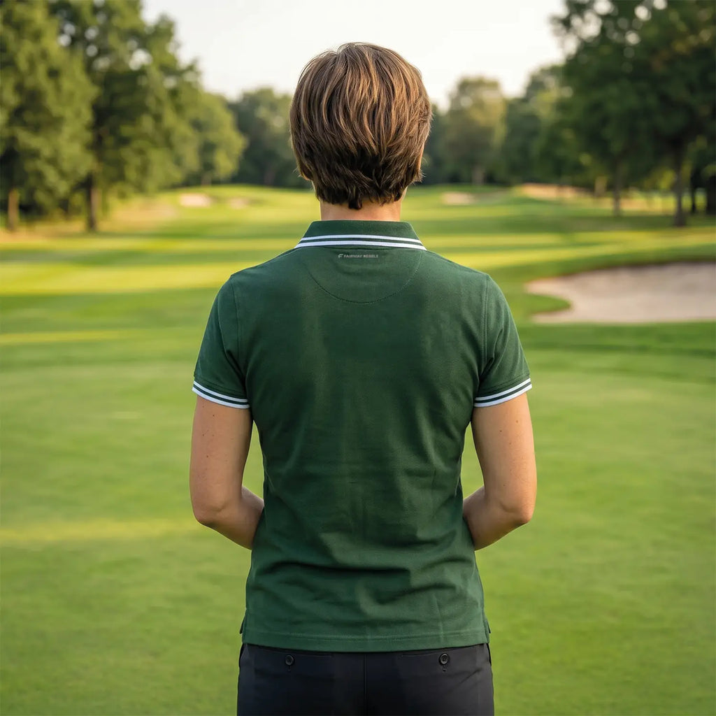 Polo golf Femme Contrasté 100% Coton - Fairway Rebels