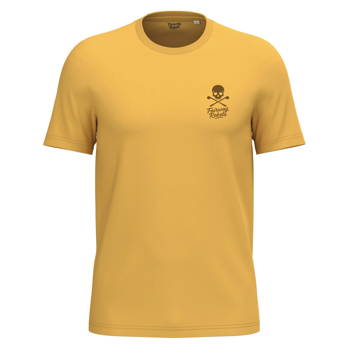 T-Shirt Éco Responsable Sunny Yellow - Fairway Rebels - Fairway Rebels golf