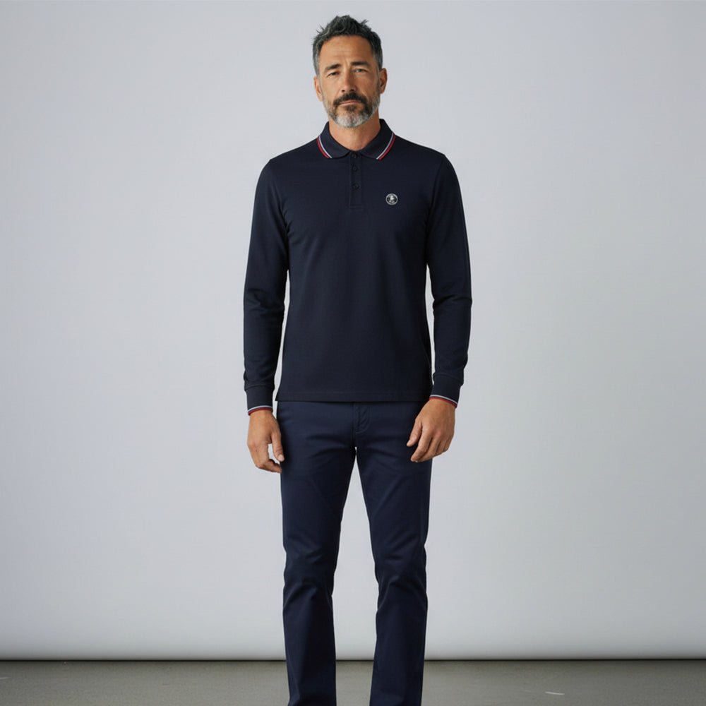 Polo Golf Homme Manches Longues Coton - Fairway Rebels-  54.00 EUR