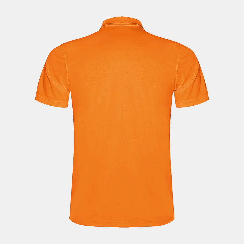 Polo de Golf Technique Enfant Orange - Fairway Rebels