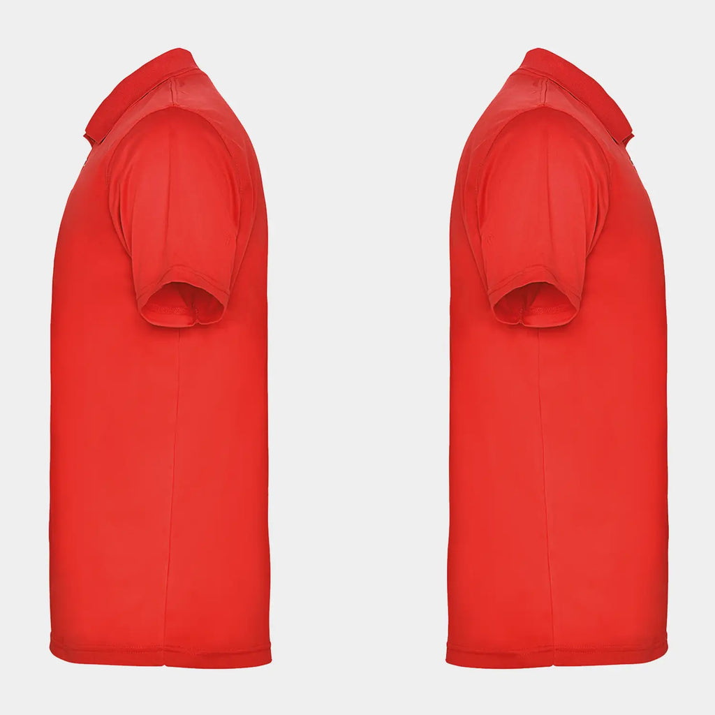 Polo de Golf Technique Enfant Rouge - Fairway Rebels