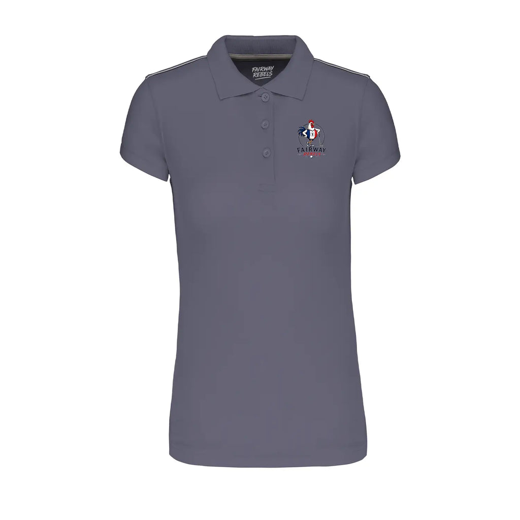 Damen Golfpolo FRG V-Ausschnitt