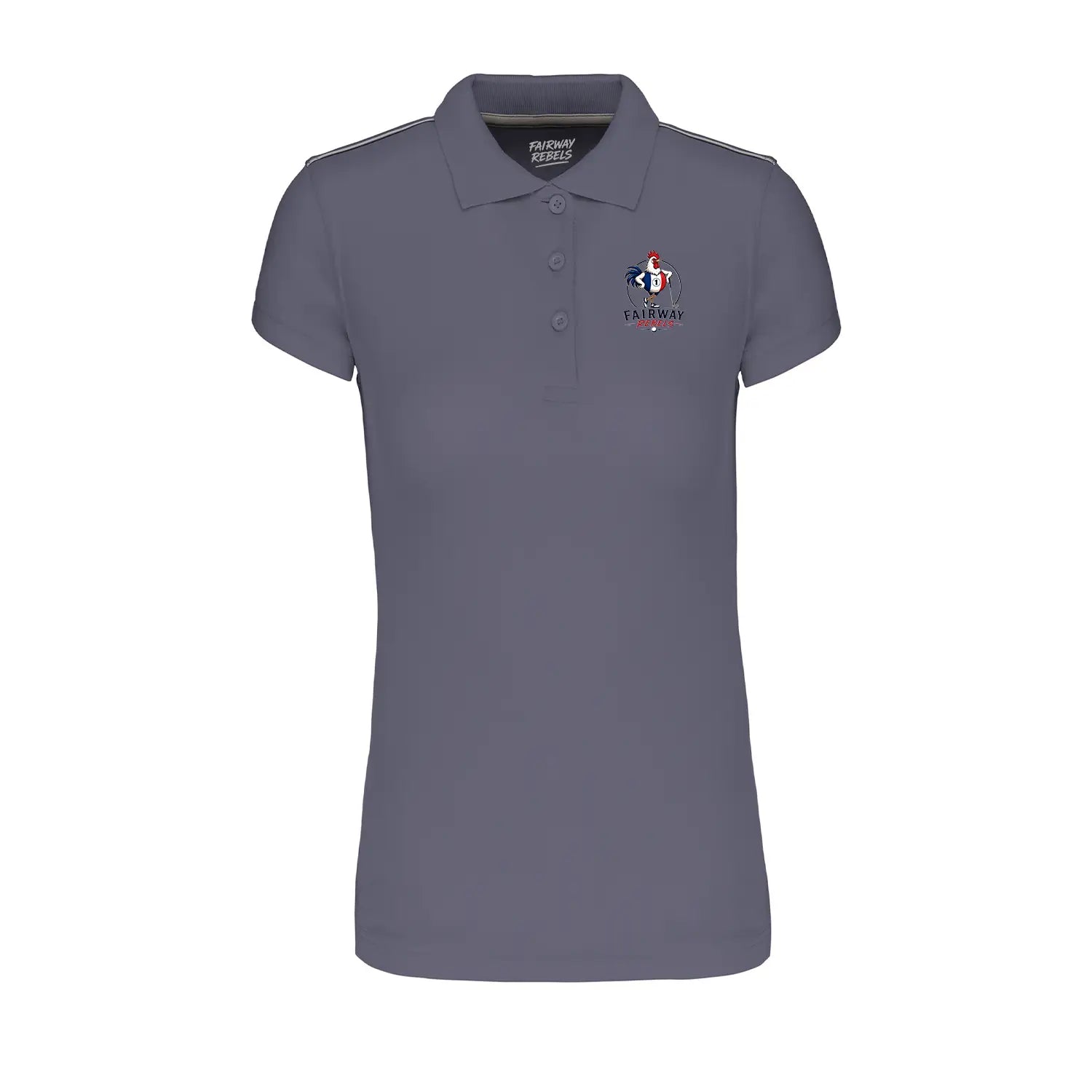 Damen Golfpolo FRG V-Ausschnitt