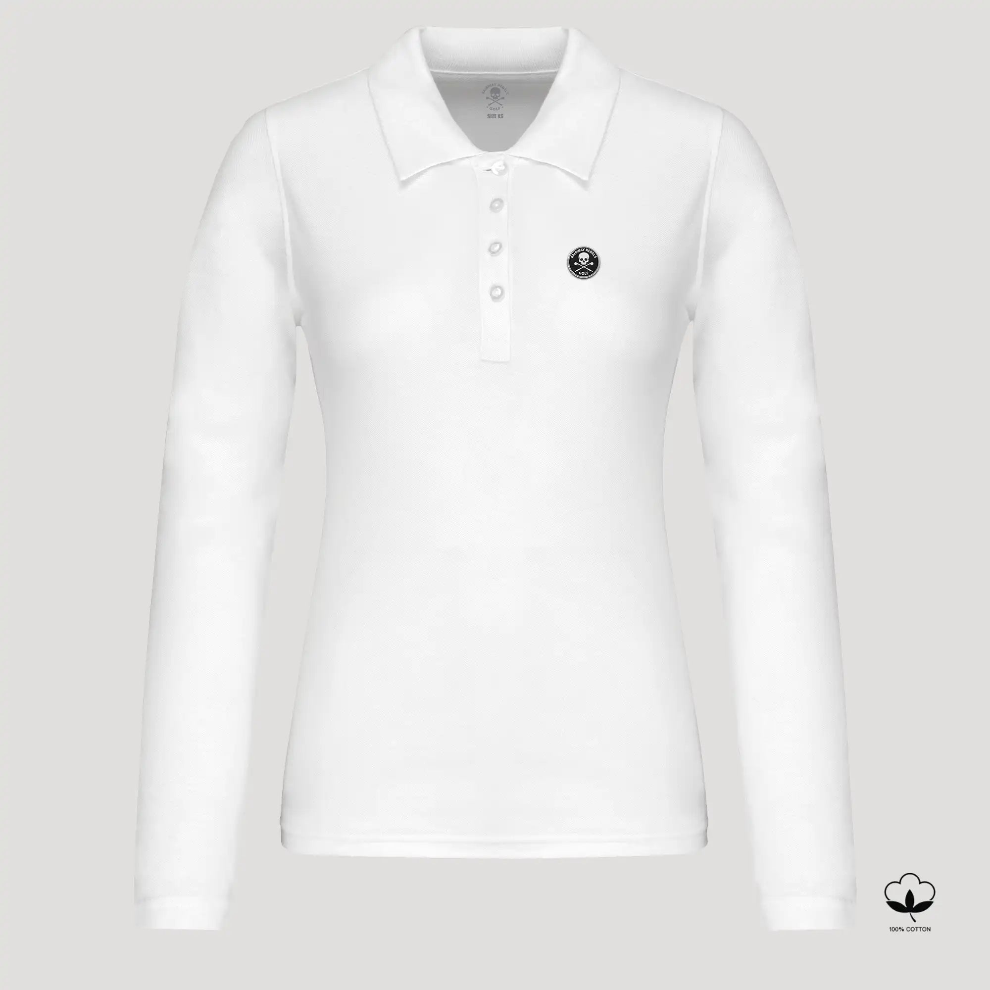 Polo golf femme manches longues Coton - Fairway Rebels-  49.00 EUR