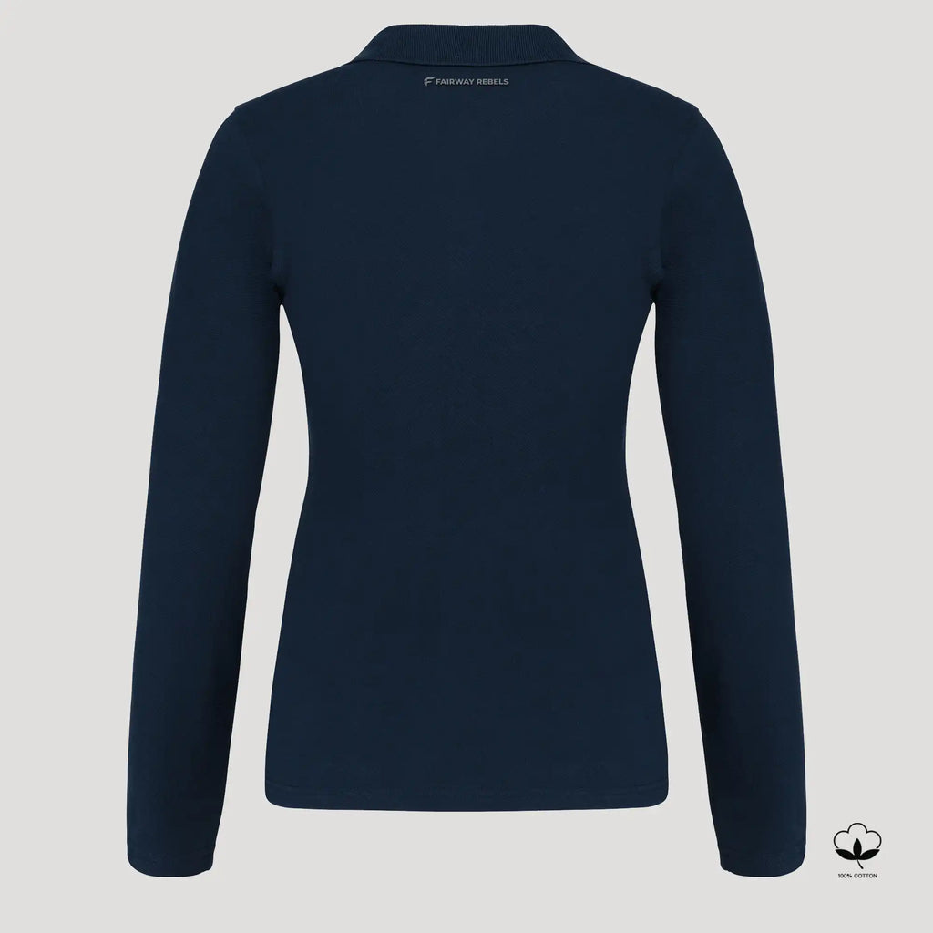 Polo golf femme manches longues Coton - Fairway Rebels-  49.00 EUR