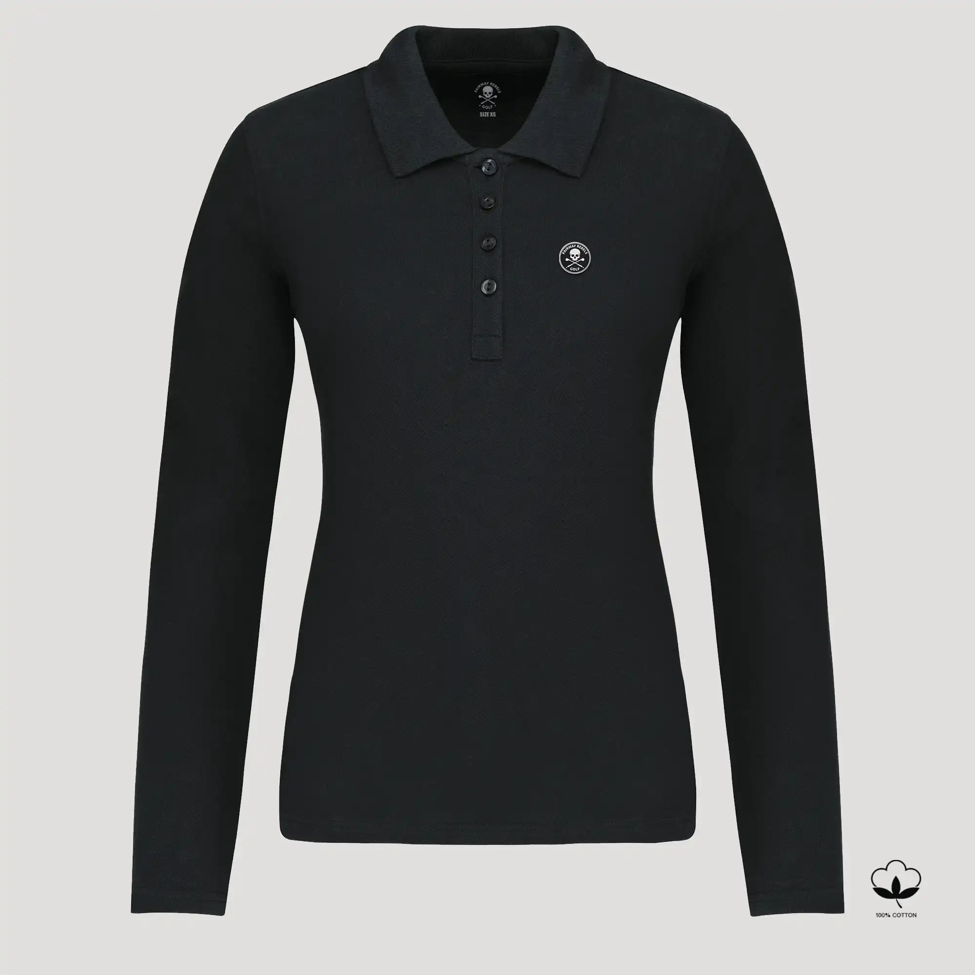 Polo golf femme manches longues Coton - Fairway Rebels-  49.00 EUR