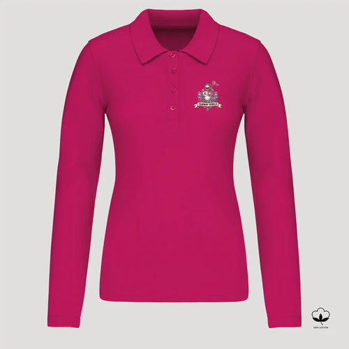 Polo golf femme Queen manches longues - Fairway Rebels