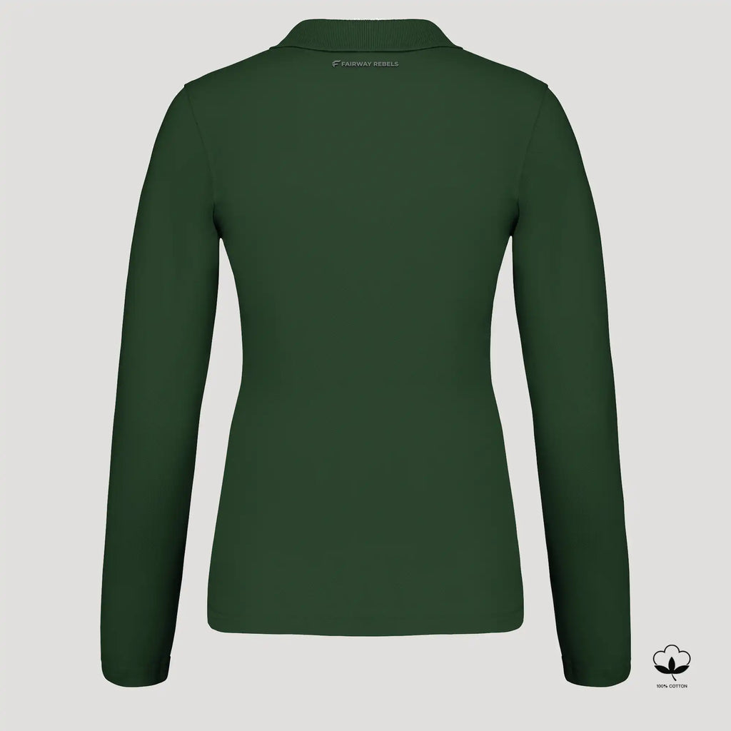 Polo golf femme manches longues Coton - Fairway Rebels-  49.00 EUR
