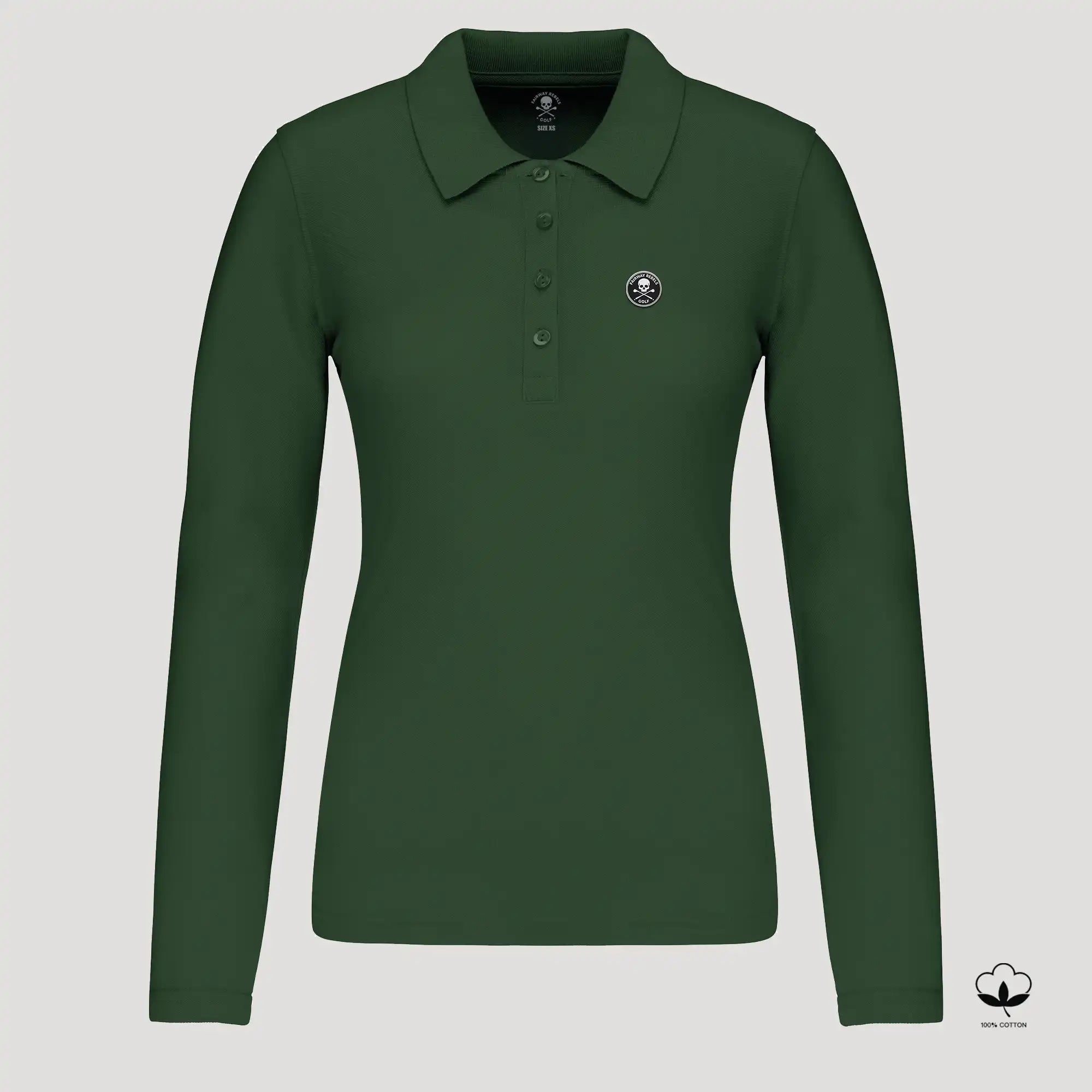 Polo golf femme manches longues Coton - Fairway Rebels-  49.00 EUR