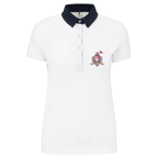 Polo Golf Femme QUEEN Blanc Fairway Rebels - Fairway Rebels golf