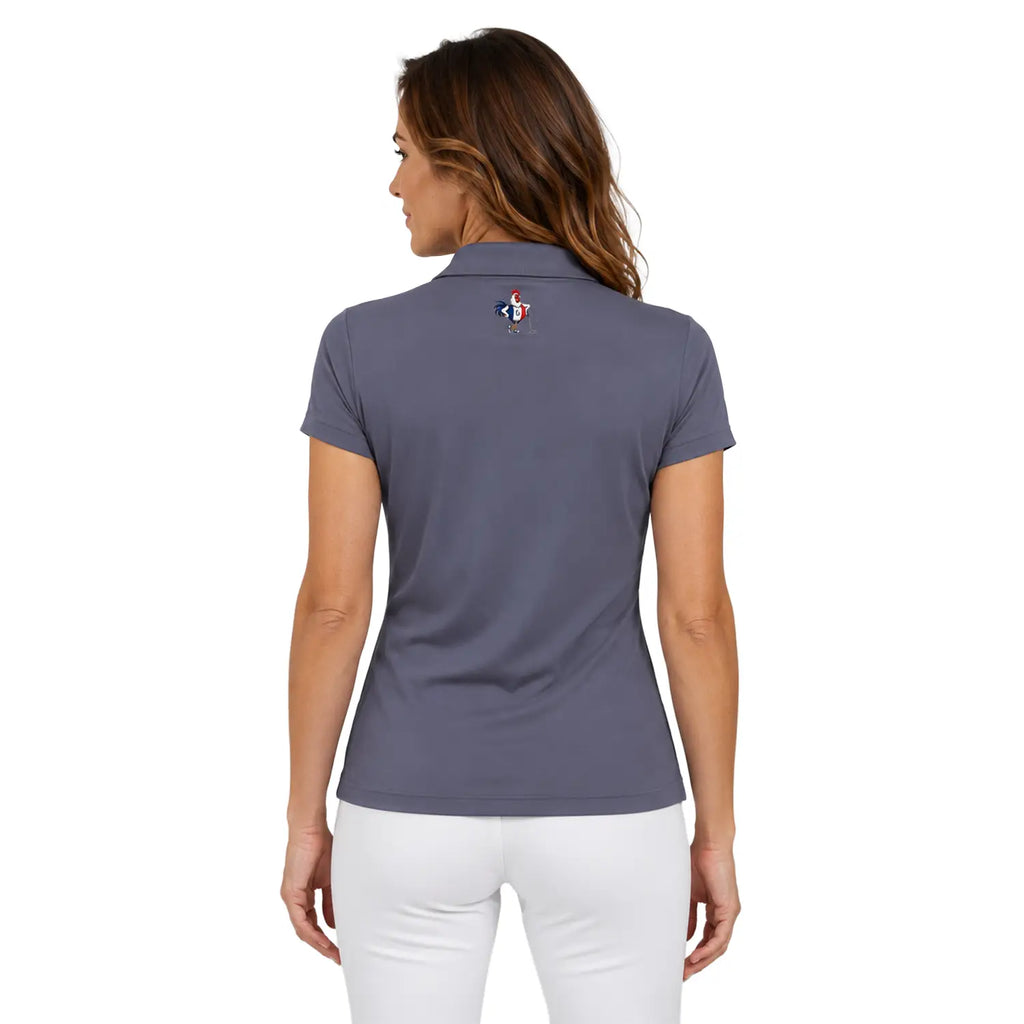 Damen Golfpolo FRG V-Ausschnitt