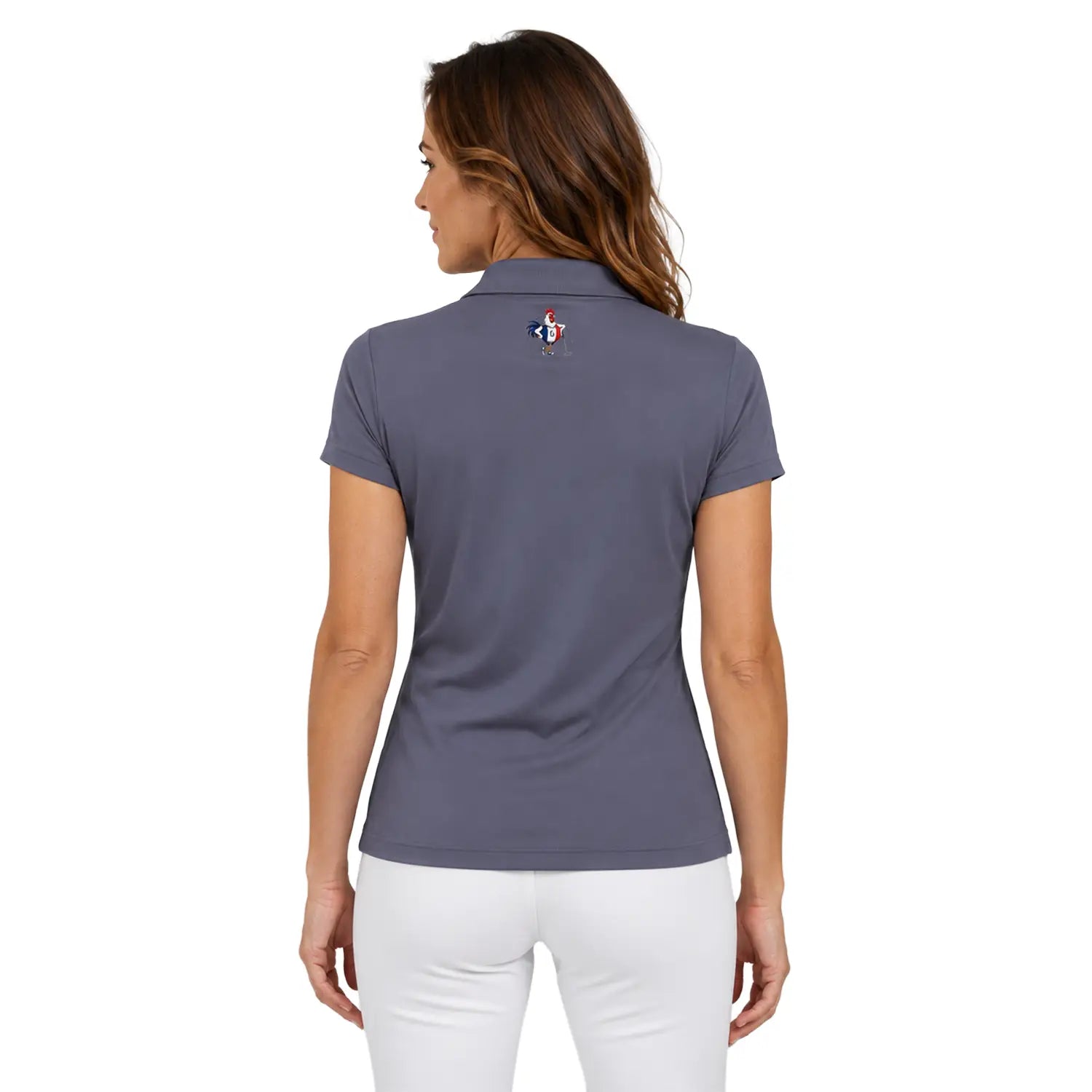 Damen Golfpolo FRG V-Ausschnitt
