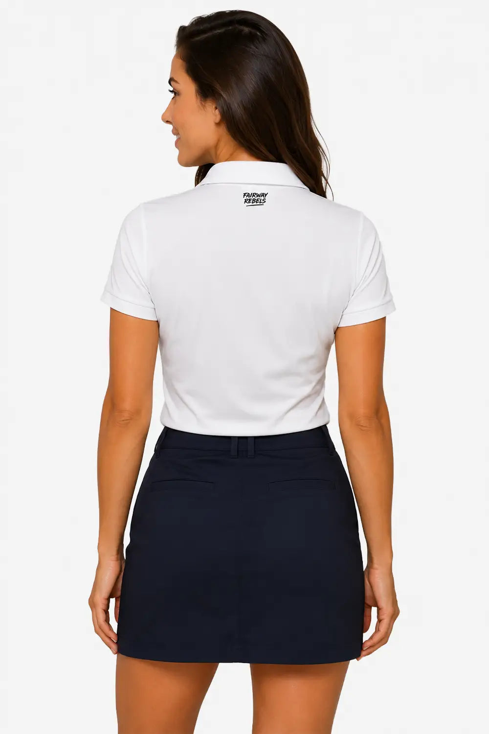 Polo Golf Femme Col V