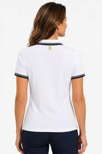 Herren Golf-Poloshirt Kontrast 100% Baumwolle