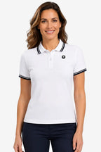 Herren Golf-Poloshirt Kontrast 100% Baumwolle