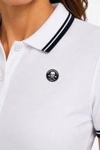 Herren Golf-Poloshirt Kontrast 100% Baumwolle