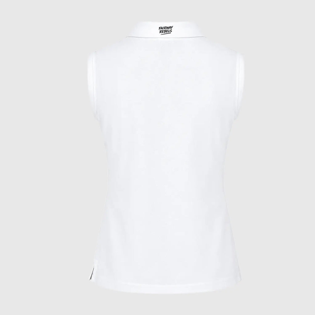 Polo Golf sans manches Blason
