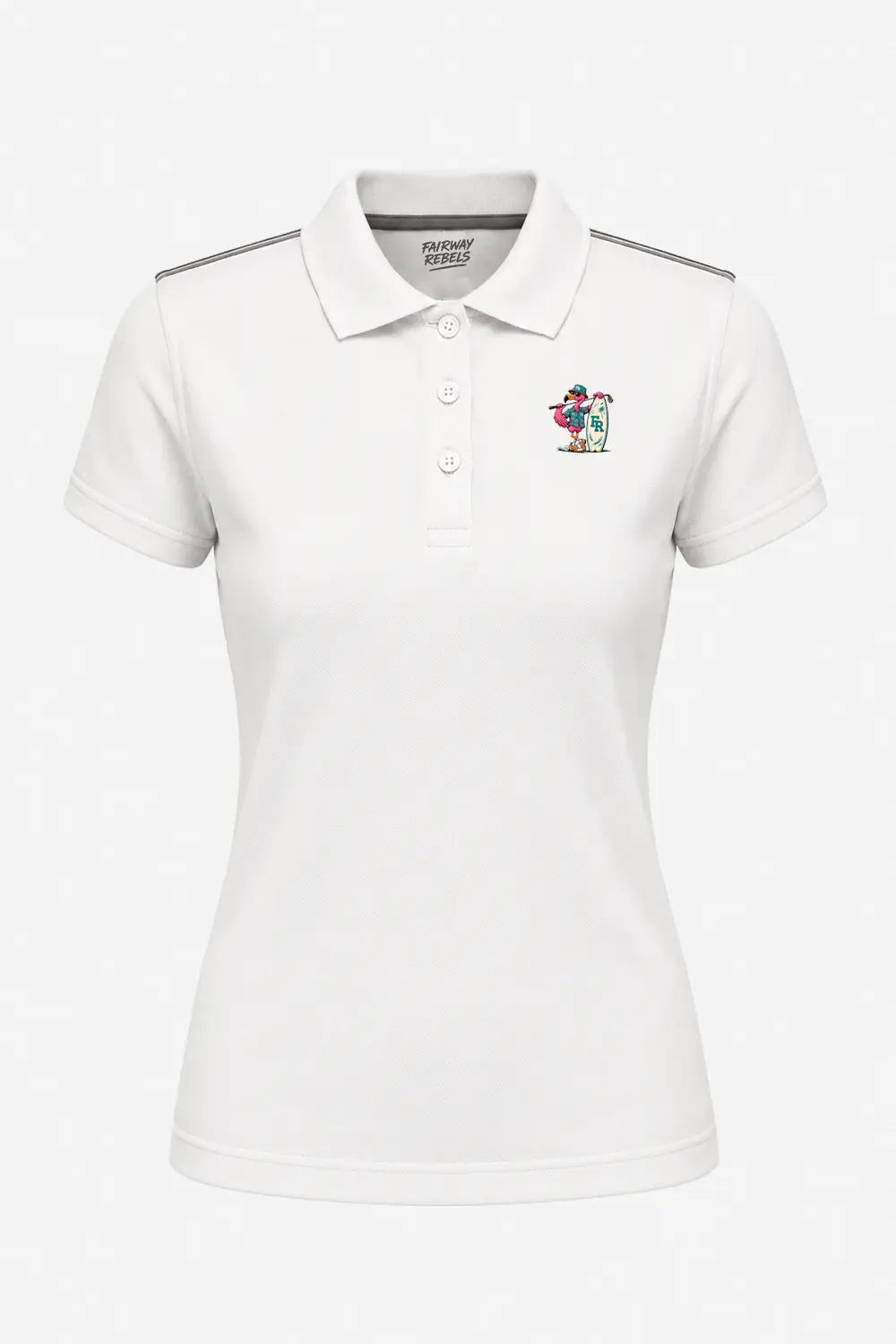 Polo Golf Femme Flamingo Rebel
