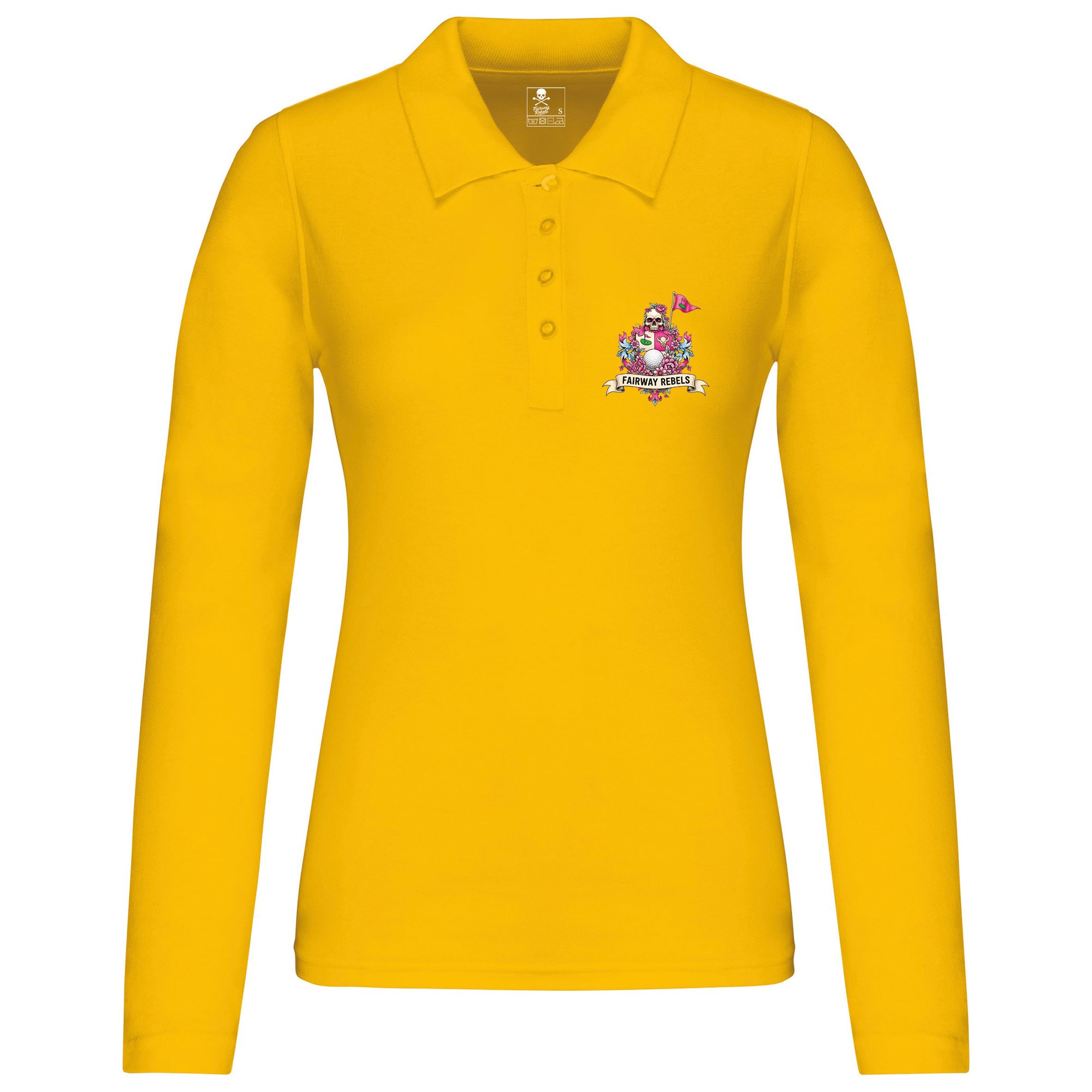 Polo de golf femme Queen manches longues