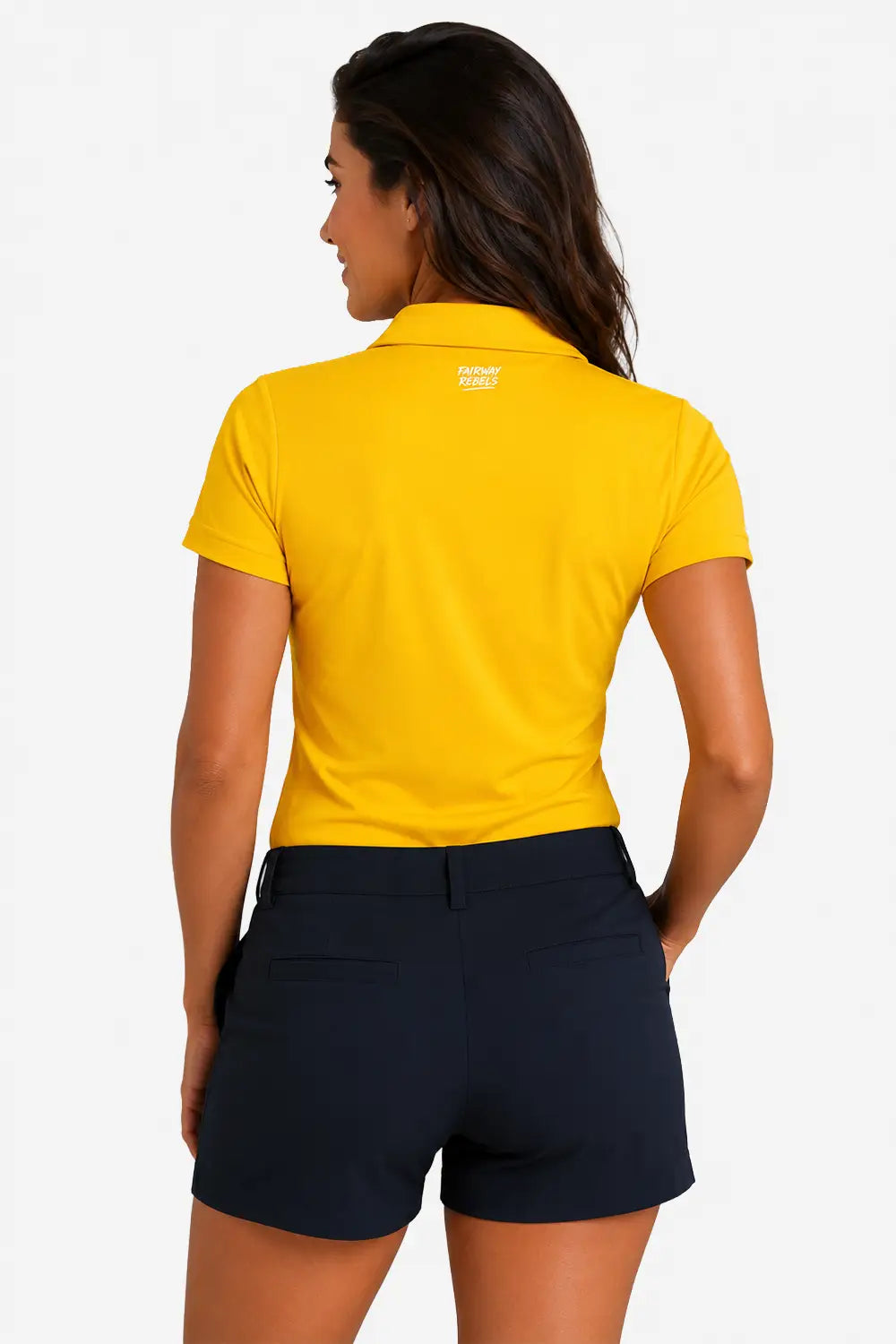 Polo Golf Femme Col V