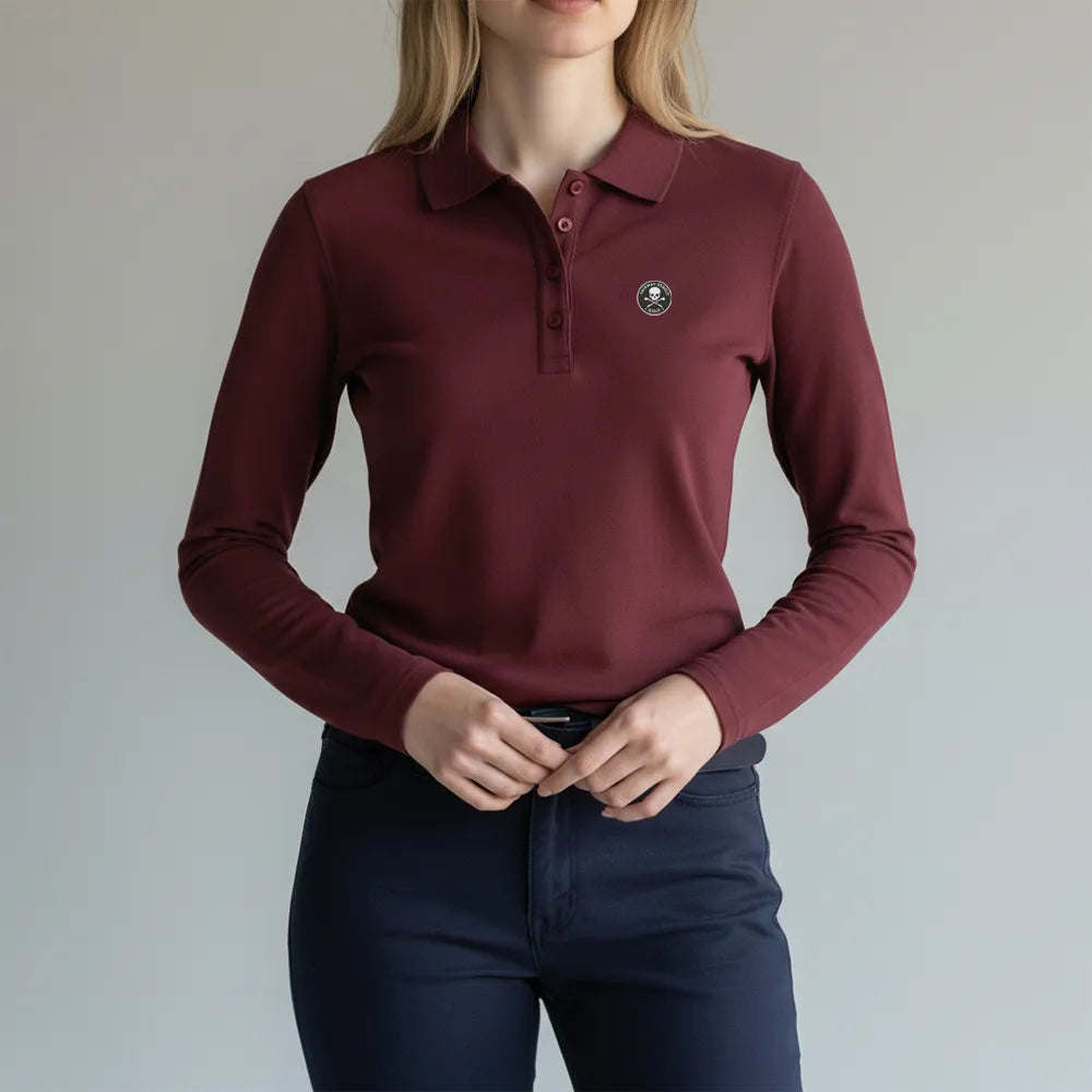 Polo de golf femme manches longues Elena - Fairway Rebels. golf -Polo femme Longues Manches 42.00 EUR Polo femme Longues Manches