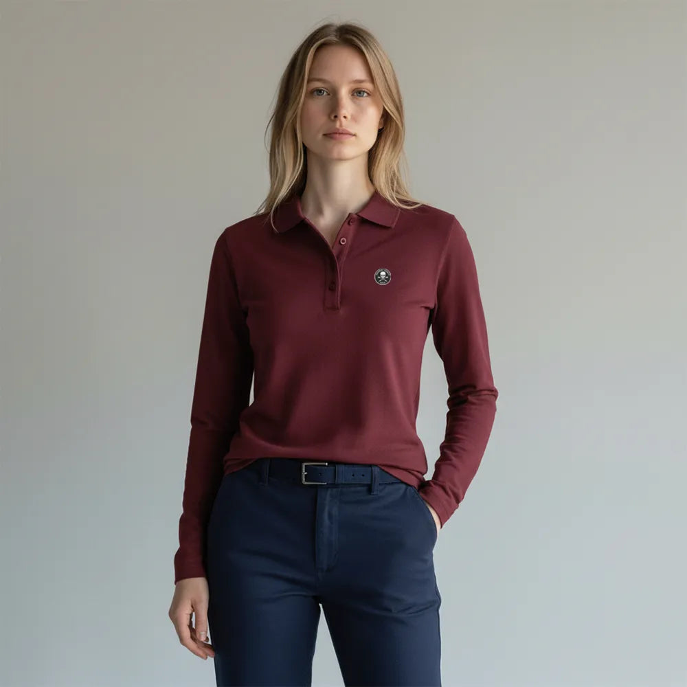 Polo de golf femme manches longues Elena - Fairway Rebels. golf -Polo femme Longues Manches 42.00 EUR Polo femme Longues Manches
