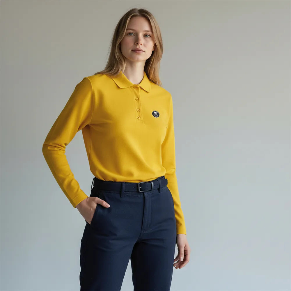 Polo de golf femme manches longues Elena - Fairway Rebels. golf -Polo femme Longues Manches 42.00 EUR Polo femme Longues Manches