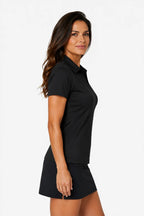 Polo Golf Femme Col V