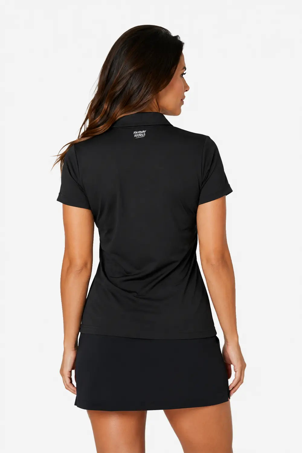 Polo Golf Femme Col V