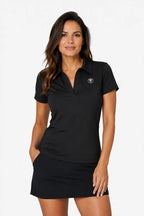 Polo Golf Femme Col V
