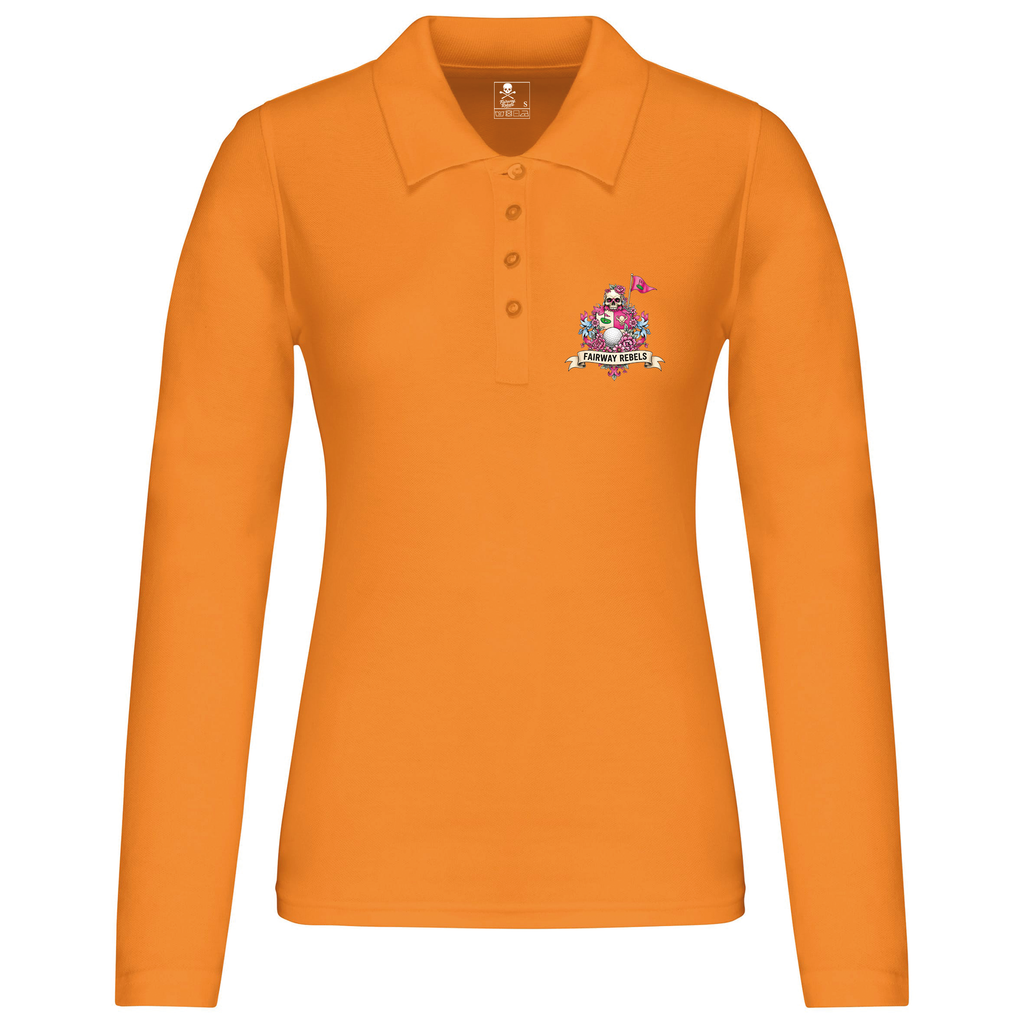 Polo de golf femme Queen manches longues