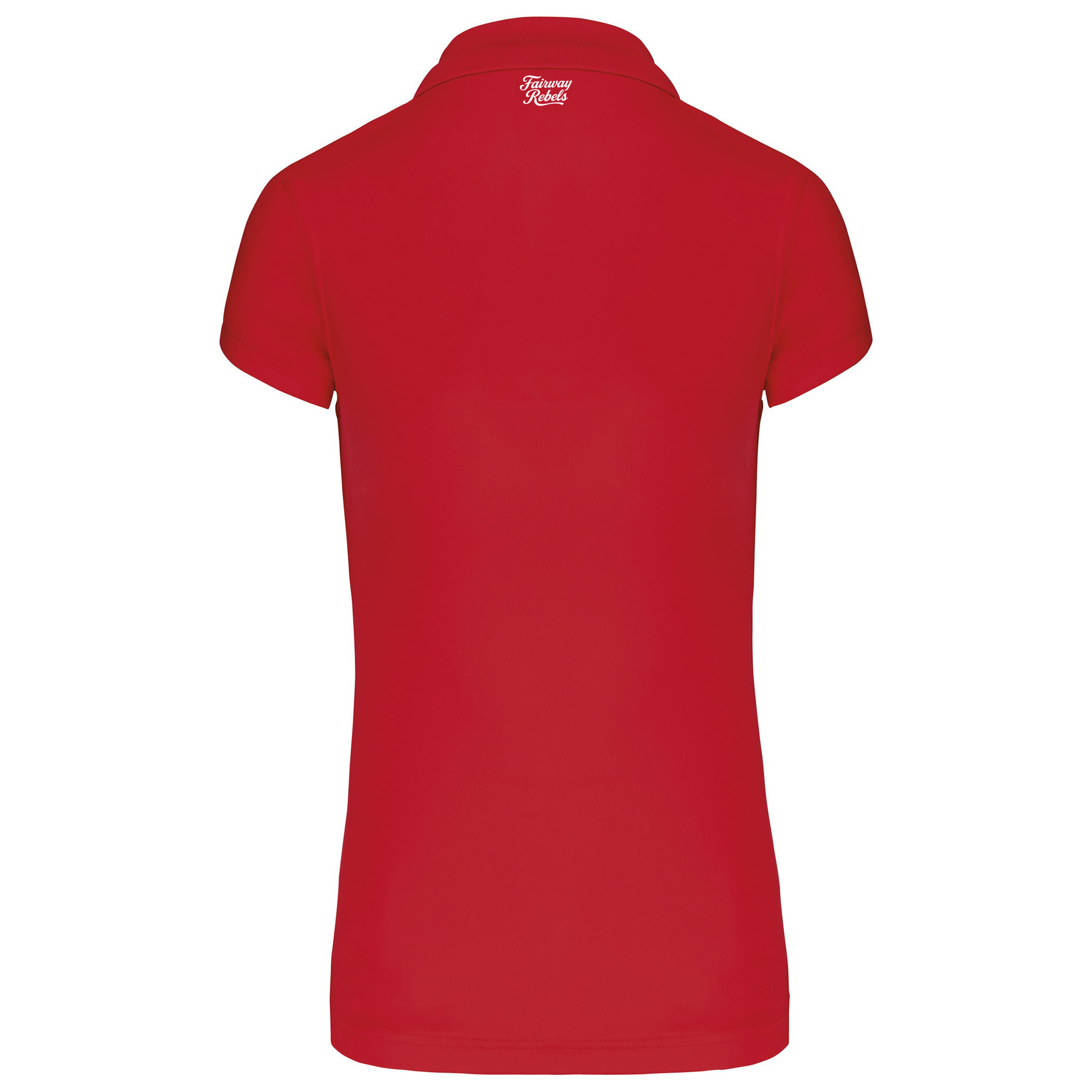 Polo de golf Femme Technique Two Rouge - Fairway Rebels golf -polo golf technique femme -49.00 EUR