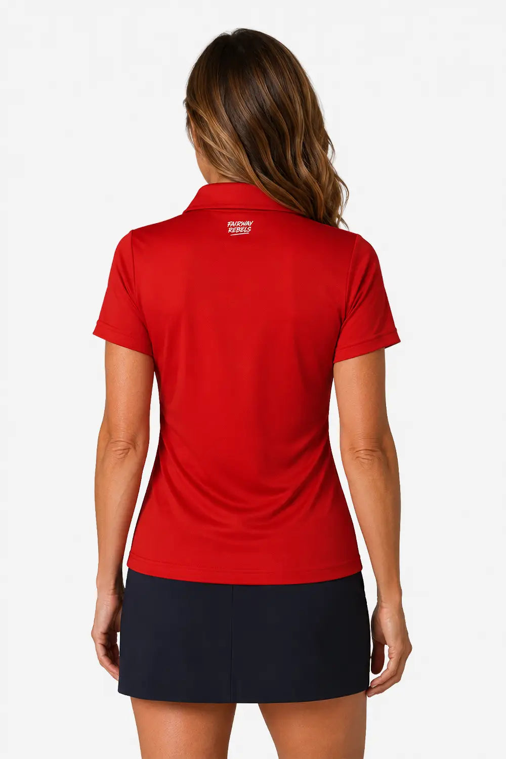 Polo Golf Femme Col V