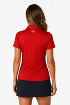 Polo Golf Femme Col V